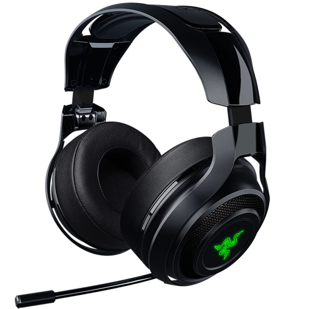 

Razer ManO'War Wireless 7.1 Surround Sound Gaming Headset 2.4 GHz Wireless Technology Quick Action Controls Unidirectional