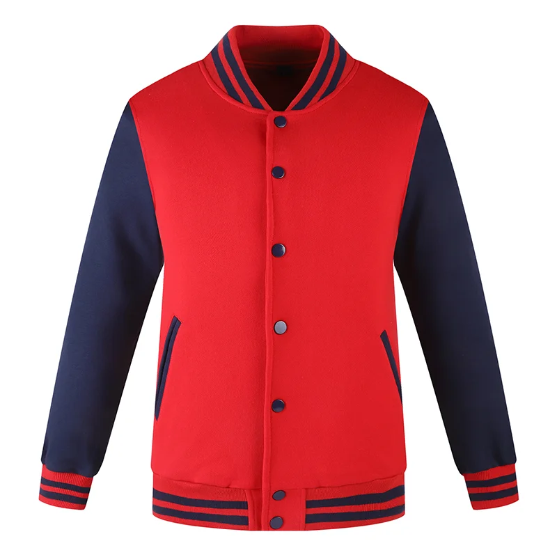 red-black YOTEE осень и зима тренд логотип на заказ AG спортивная бейсбольная форма - Цвет: red-black