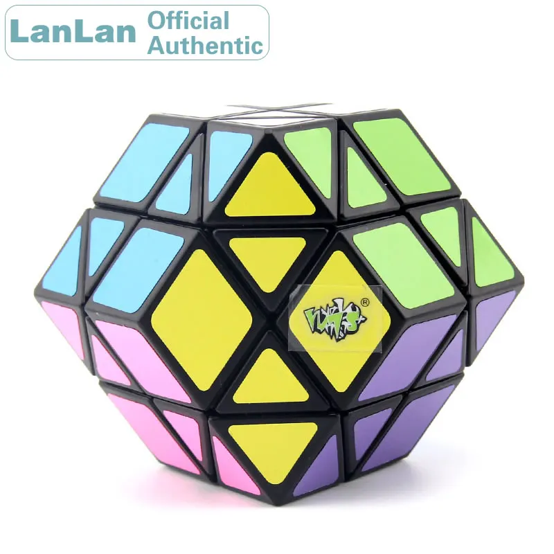 

LanLan 12 Axis Rhombohedral Dodecahedron Magic Cube Megaminxeds Speed Puzzle Antistress Fidget Brain Teasers Educational Toys