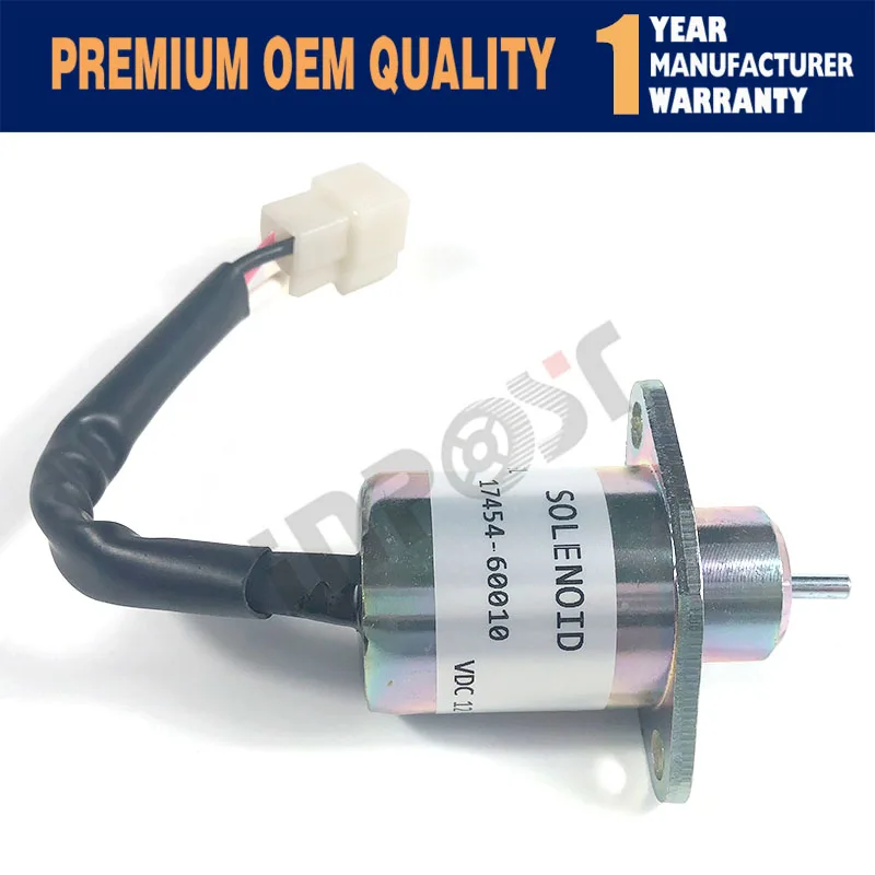 SA-4569-T 17454-6001-4 17494-60014 1503ES-12A5UC5S запорный электромагнитный клапан 12 В для Kubota 05 серии D1005 D1105