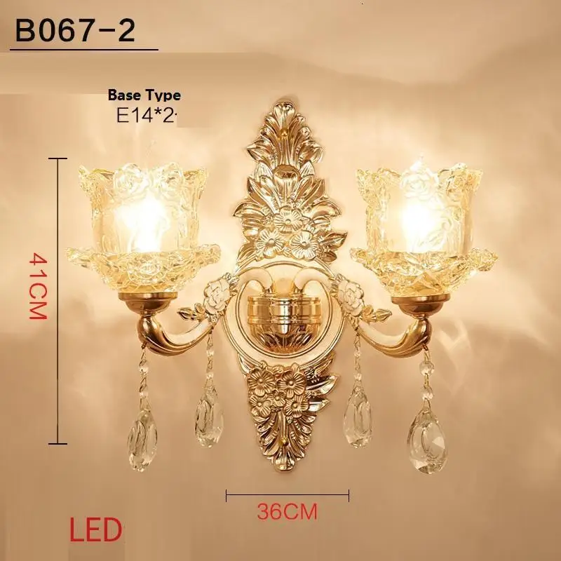 Бра Arandela Para Parede Lampara De Pared Crystal Wandlamp аппликация Murale светильник для спальни настенный светильник для дома