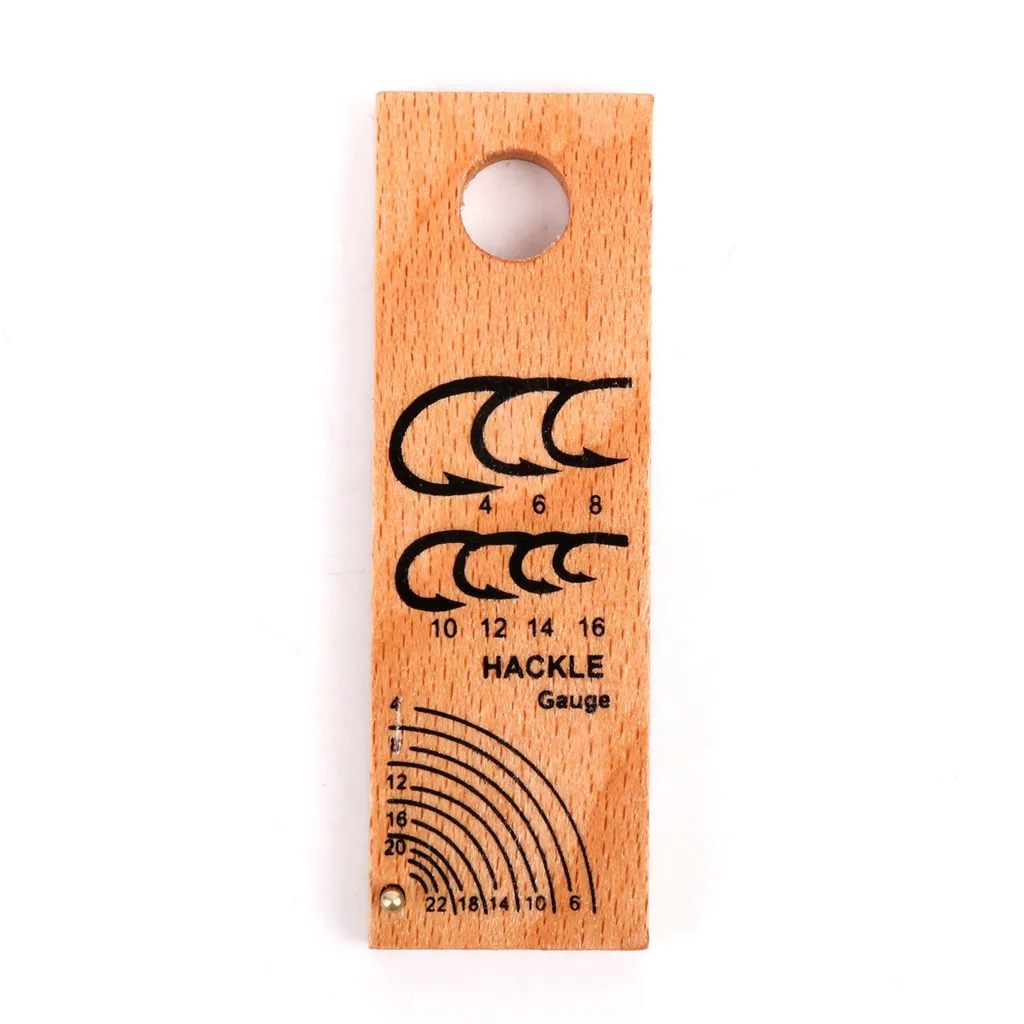 

Fishing Neck Feather Measure Size Caliber Feather Neck And Hook Tool