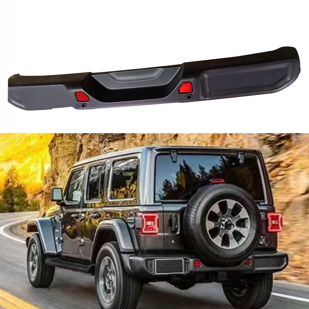 

1pc plastic abs Rear Bumper for Jeep for Wrangler JL 2018+ JL1211