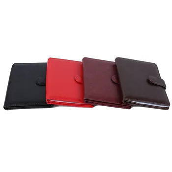 

Fashion Unisex High Quality Card Holder Driver License Bag PU Leather Passport Holder Black Coin Purse