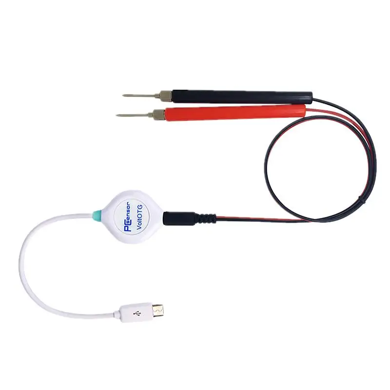 USB измеритель напряжения OTG интерфейс Android телефон USB Тестер Вольтметр-40~ 40 В DC функция сохранения данных вольтметр