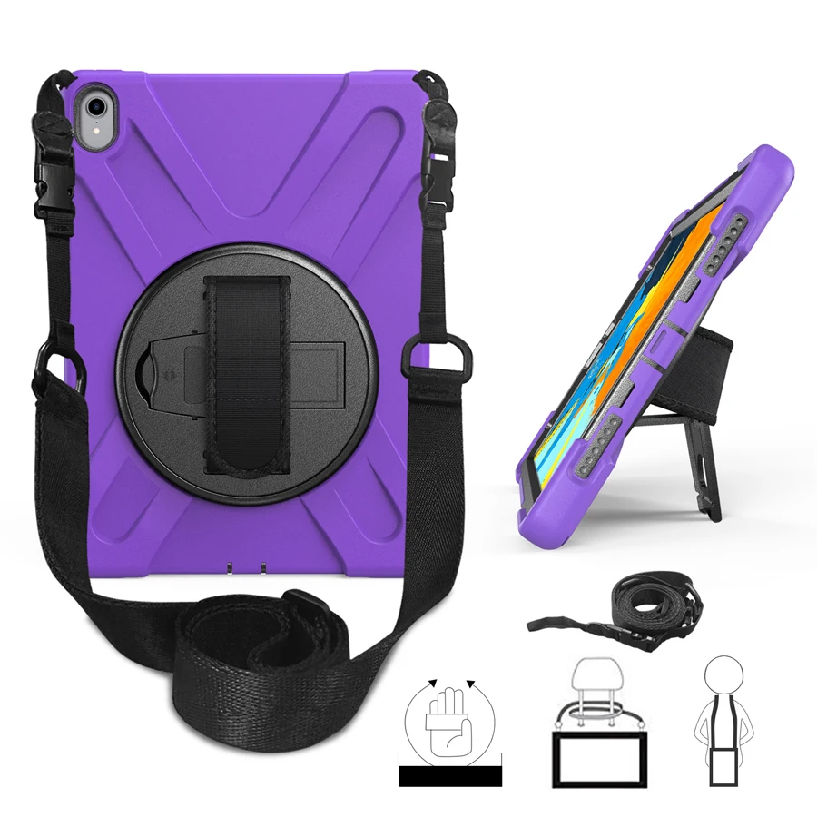 PC+ Силиконовый противоударный чехол для iPad Pro, 11 дюймов,, чехол-подставка, новинка, сверхпрочный, детский, защитный, жесткий, с подставкой, с отделением для ручки+ пленка