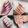 MSHARE Milky White Builder Gel Nails Extension Quick Building Clear Pink Nail Tips Led UV Gel Soak Off ► Photo 3/6