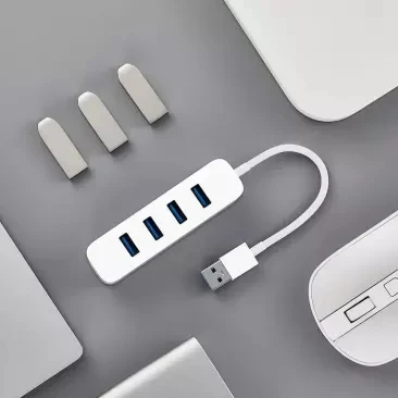 Xiaomi Mini USB3.0 splitter четыре USB3.0 Высокоскоростная передача общего назначения интерфейс Поддержка горячей замены USB-C интерфейс