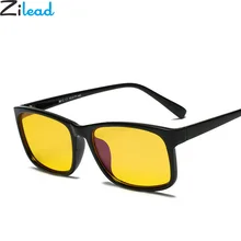 Zilead классические анти-голубые световые очки Рамка квадратное ночное видение оптические сеточки компьютерные игровые очки