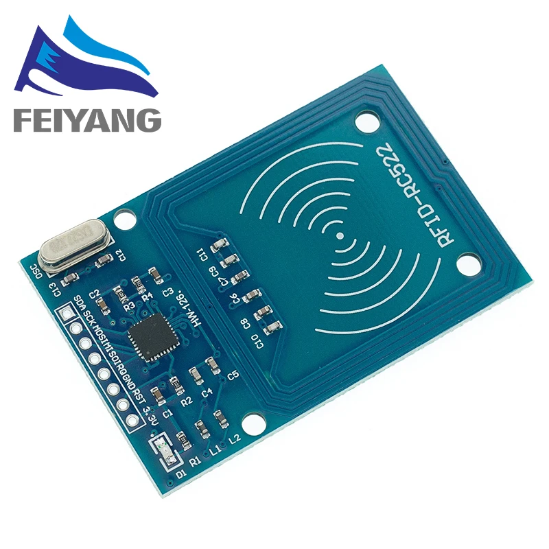 10 шт. MFRC 522 RC RC522 антенна RFID IC беспроводной модуль для Arduino ключ SPI писатель