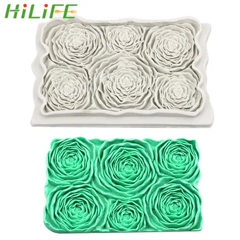 

HILIFE Cake Border Fondant Mould Rosette Silicone Mold Baking Mould Sugarcrafts Chocolate Baking Tools Cake Decorating Tools