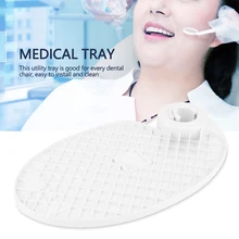 

Scaler tray plastic board column-mounted shelf tray table-shaped clinic dental chair accessories suitable for every dental chair