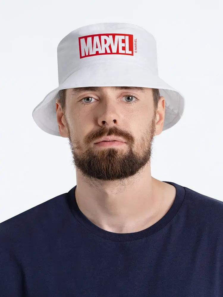Панама Marvel белая 55599.60 | Аксессуары для одежды