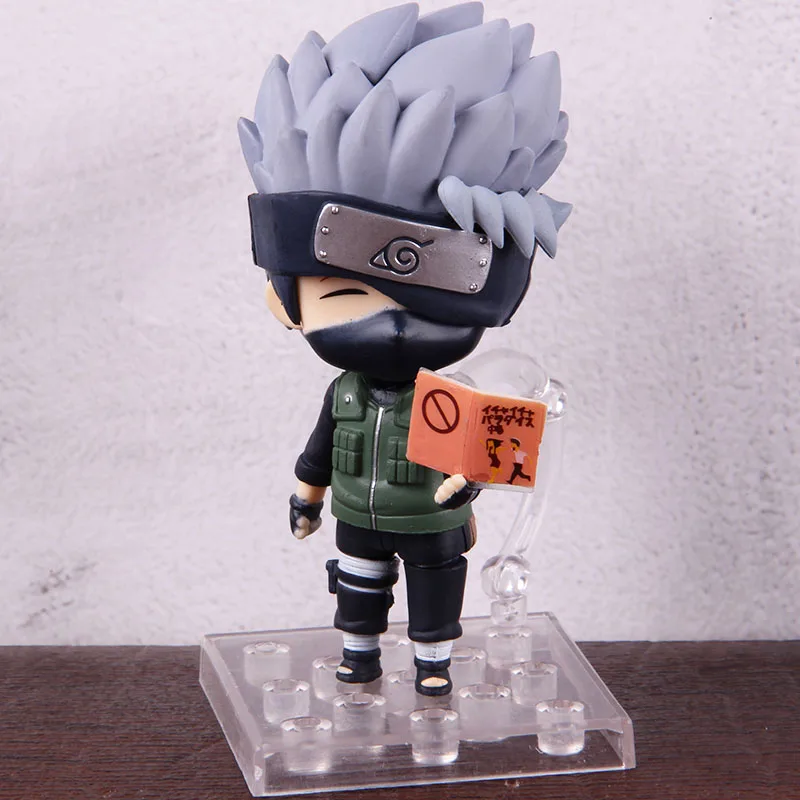 Наруто Shippuden Nendoroid 724 Аниме Наруто Хатаке Какаши фигурка ПВХ Коллекционная модель игрушки 11 см