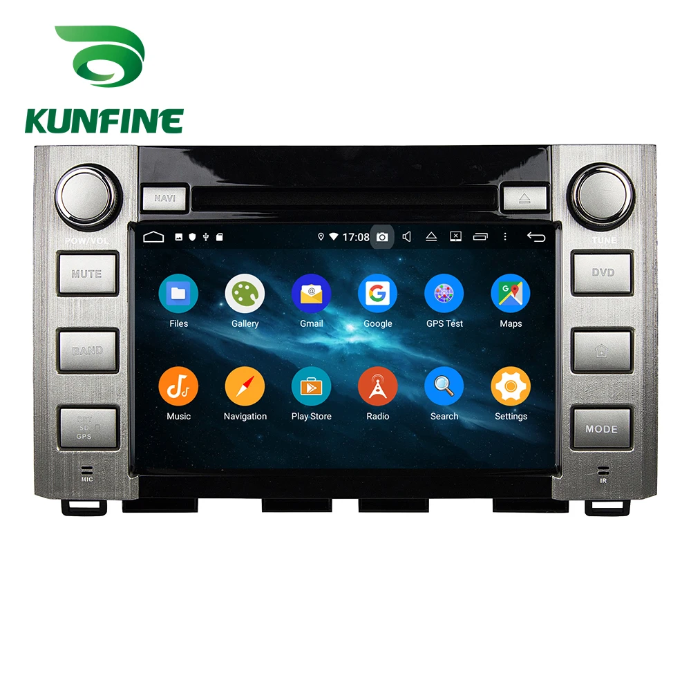 Android 9,0 Восьмиядерный 4 Гб ОЗУ 64 Гб ПЗУ автомобильный DVD GPS; Мультимедийный проигрыватель стерео для Toyota Sequoia- радио головное устройство