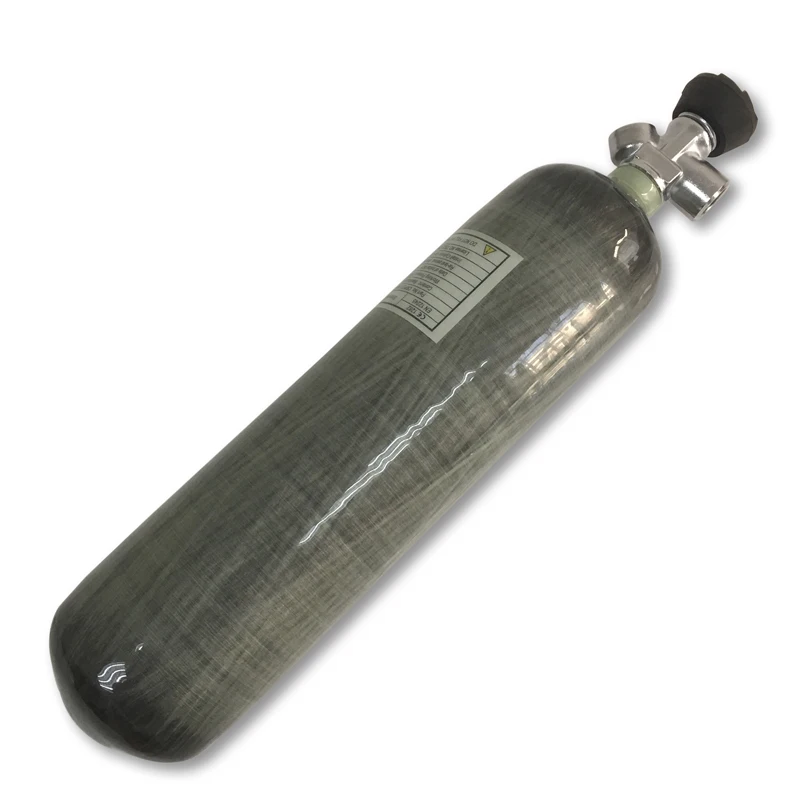 3L tank-valve AC10331 Acecare Pcp Пейнтбол ВВС Hpa цилиндр M18X1.5 2L/3L/6.8L углеродное волокно Воздушный бак высокого давления 300 бар/4500Psi - Цвет: 3L tank-valve
