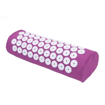 

New Cushion Massager Acupuncture Sets Relieve Stress Back Pain Acupressure Mat/Pillow Massage Mat Round Spike