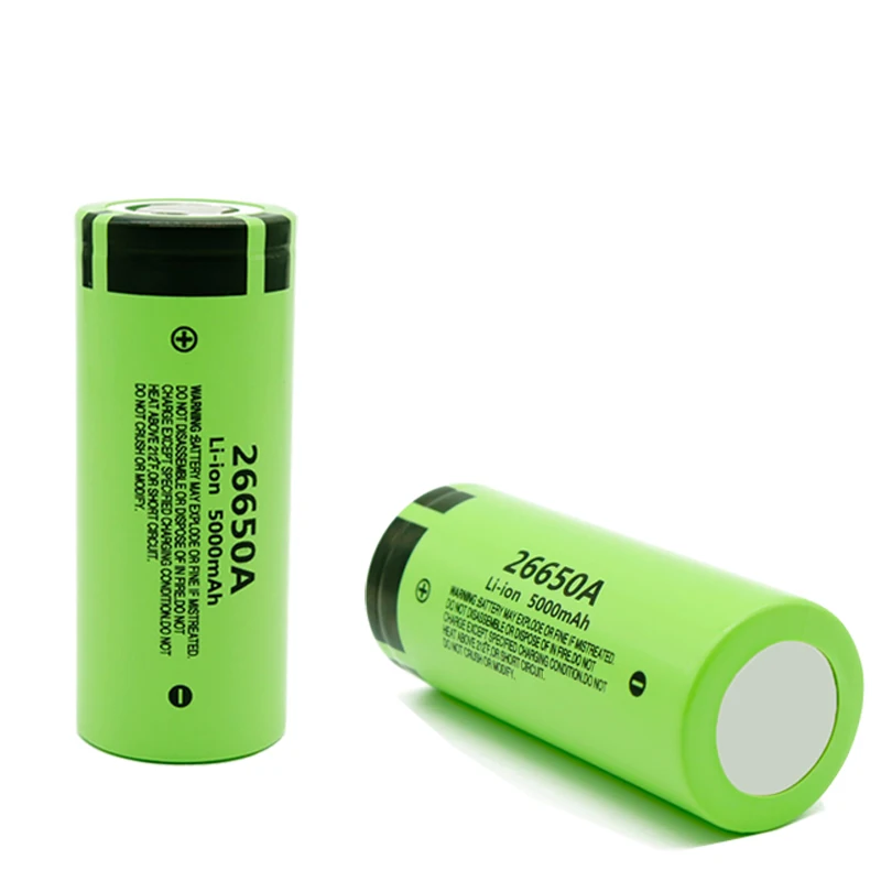 26650 Аккумулятор для Panasonic 26650A 3,7 V 5000mAh высокой емкости 26650 литий-ионные аккумуляторы