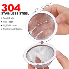 Ситечко для заварки чая из нержавеющей стали, Сетчатое ситечко для сварщика чая, фильтр для чайных пакетиков, рассеиватель для зеленого чая, ситечко для кружки, чайника