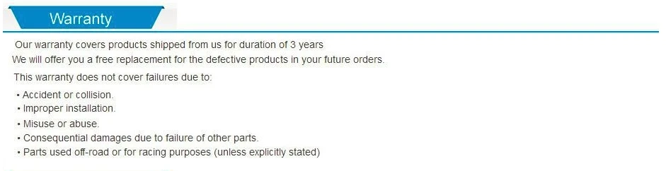warranty