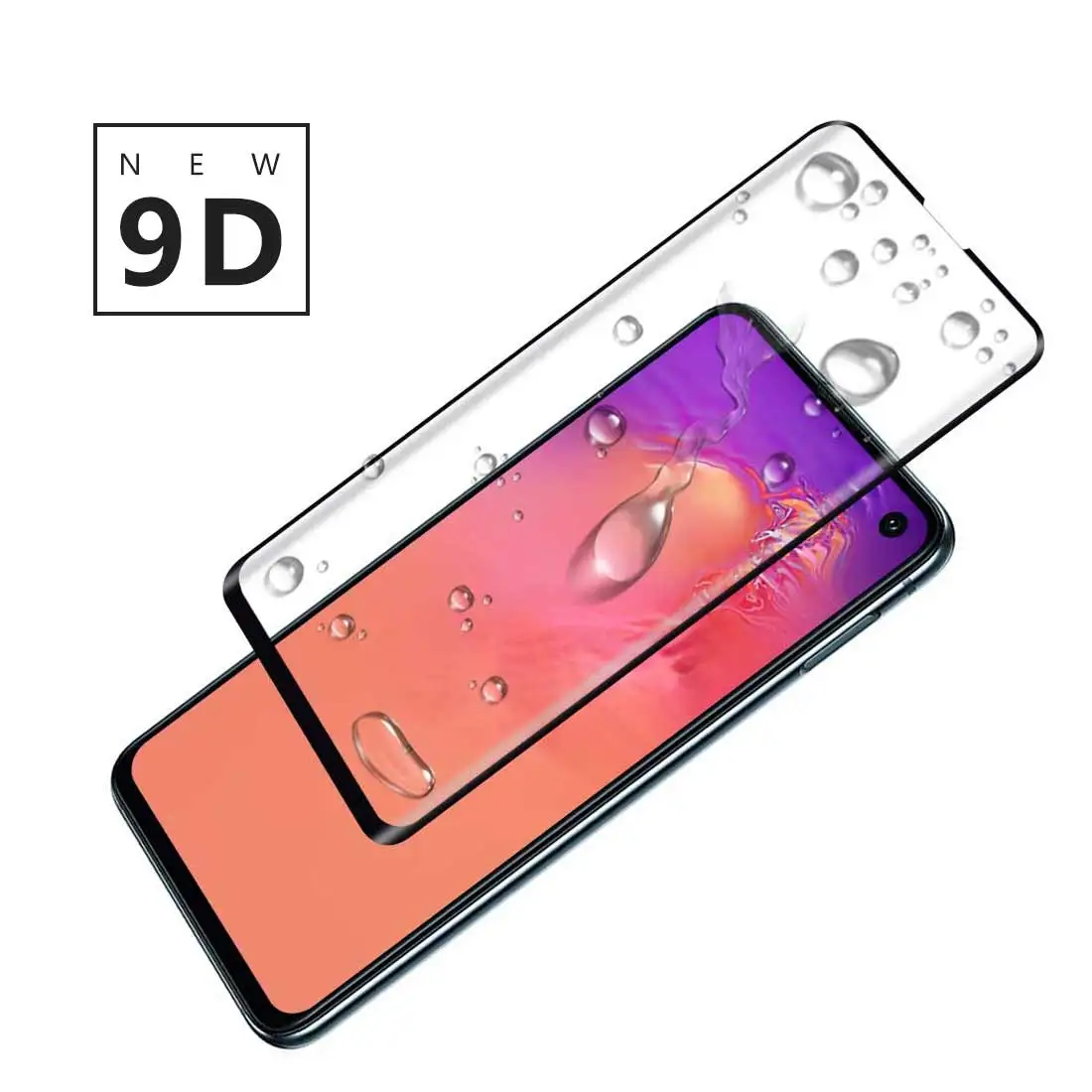 

9D Full Cover Tempered Glass ultra thin For Samsung Galaxy A8plus A8 2018 J8 J6 J4 2018 high transparence Screen Protector Film