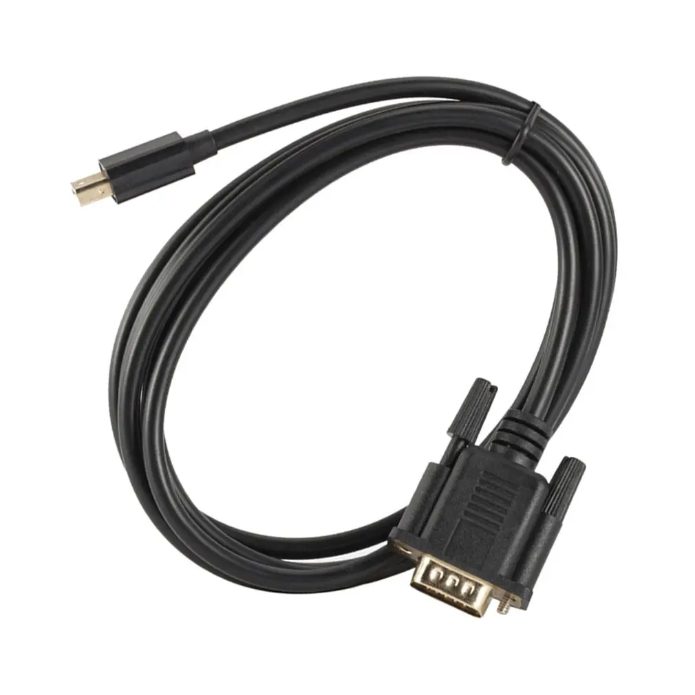 Мини Dsiplayport DP Thunderbolt к VGA Мужской адаптер кабель конвертер для Mac 1,8 m