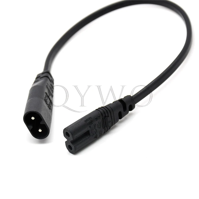 IEC320 C8 Plug to C7 Receptacle Male Female Extension Power cable Supply Main Adapter Cable 0.3m 1.8m 5m | Компьютеры и офис