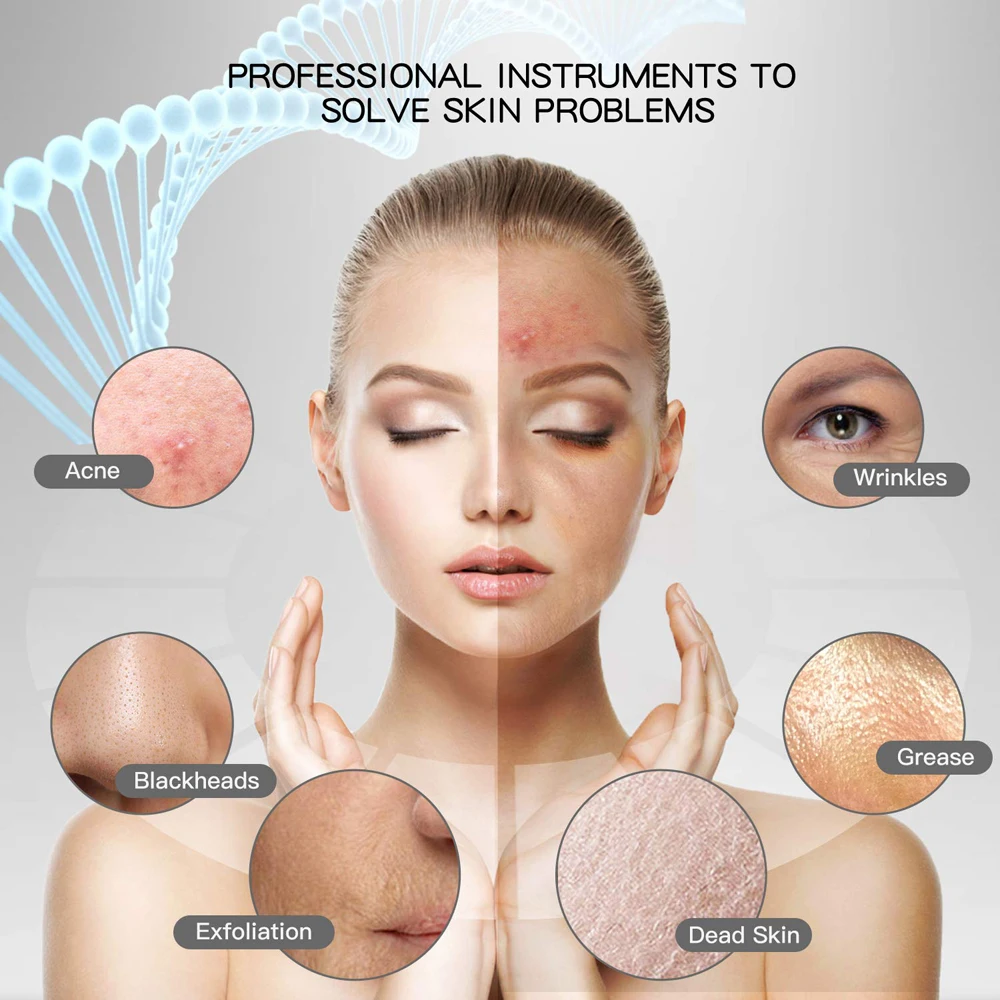 Ультразвуковой прибор для чистки кожи|Скраб кожи| |