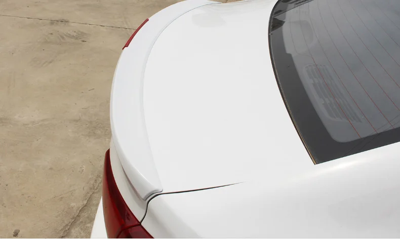 Lsrtw2017 для hyundai Solaris Verna, устанавливаемый на крыше автомобиля хвост крыло спойлера планки Декоративные интерьерные аксессуары хром