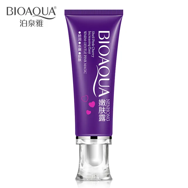 BIOAQUA Girl Private Parts Underarm Armpit Whitening Gel Lips Whitening Areola Labia Nipple Tender Pink Body