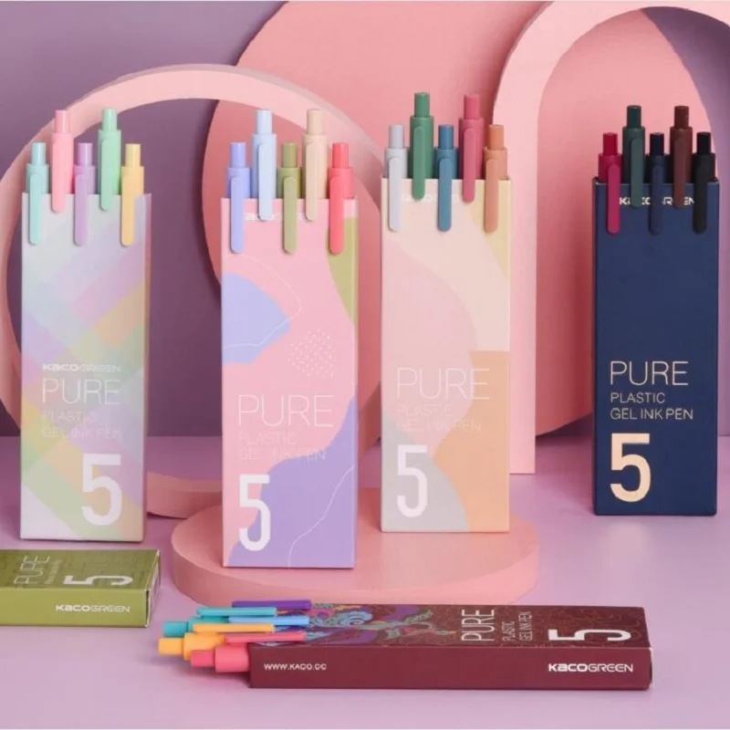 20/10 Assorted Colors Retractable Gel Pens 0.5MM Color ink Smooth Writing for Journals Notebooks Planner Drawing Stationery retractable gel pens