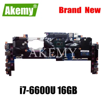 

14282-2M For Lenovo ThinkPad X1 CARBON 4th 4Gen Type 20FB, 20FC laptop motherboard mainboard i7-6600 CPU 16GB FRU 01AX813