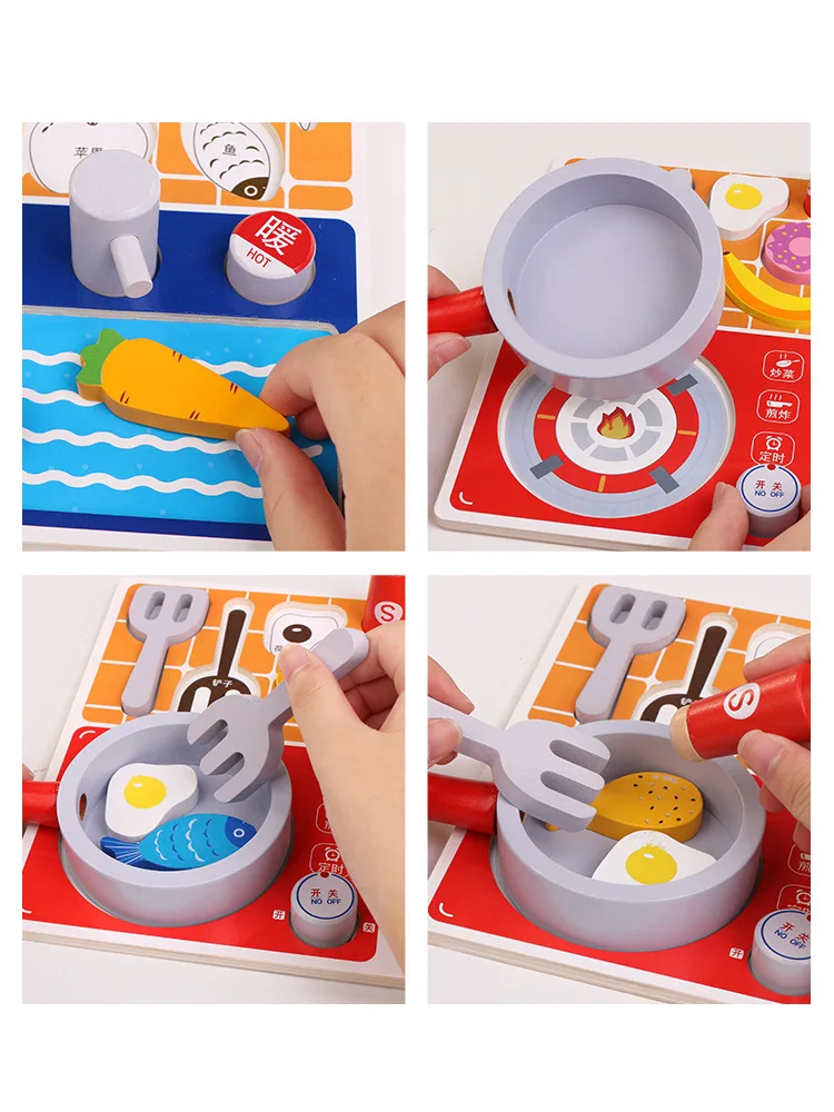 Children Have Set Model Cook Kitchen Girls Every Family Toy Cooking Kitchenware Unisex Educational 3-Year-Old 3-6-Year-Old