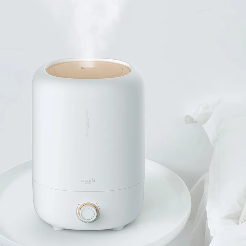 Wheat Mijia Delma 5l Home Ultrasonic Air Humidifier Sensor Edition Air Purification for Air Conditioning Room D5 Office Home