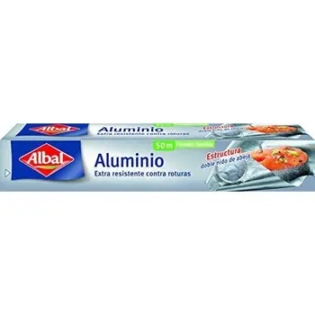 

Albal Paper – Aluminium – 50 m – [Pack of 2]