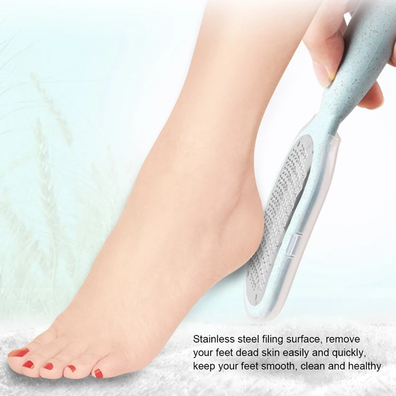 3 Pc Foot File Pedicure Foot Rasp File Scrubber Grater Dry Rough Dead Skin Callus Remover Pedicure Nail Care Tool Foot Scrub