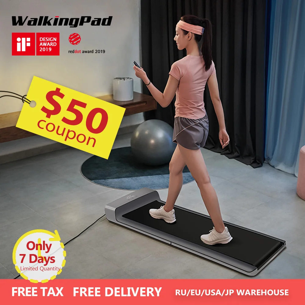 WalkingPad A1 Smart Electric Foldable Treadmill Jog Fast Space Walk Machine For Home Aerobic Fitness Equipment Xiaomi Ecosystem