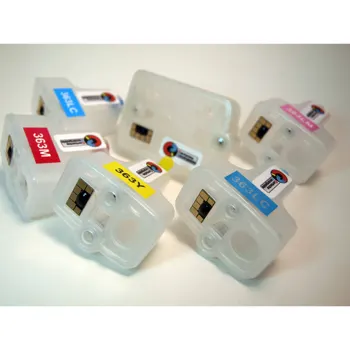 

KIT REFILLABLE CARTRIDGES + 6 INK 6x100ml for H.P. 363XL