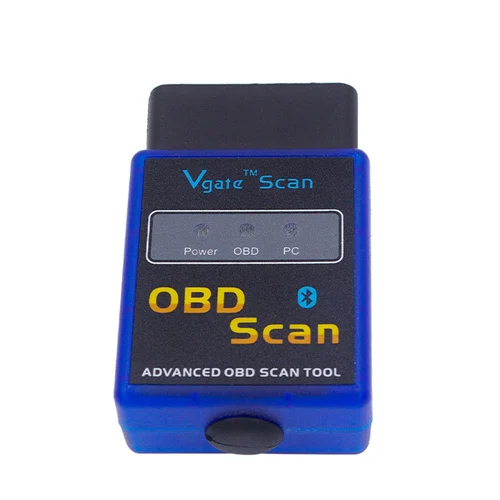 OBD2 сканер Vgate ELM327 Bluetooth V1.5 PIC18F25K80 OBDII Vgate ELM327 диагностический сканер инструмент для принадлежности для автомобиля сканер - Цвет: Blue