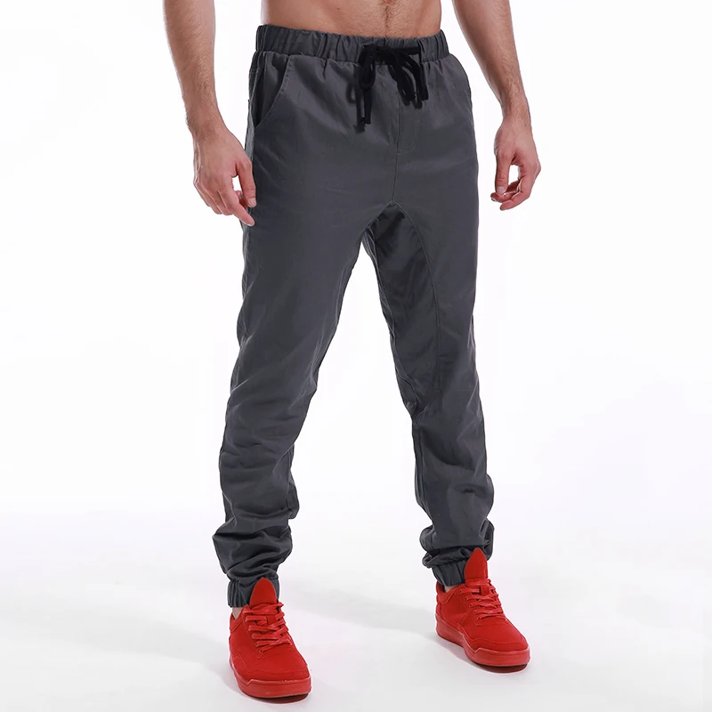 INCERUN повседневные штаны шаровары Slim Fit мужские длинные брюки с эластичной резинкой на талии простые Jogger спортивные брюки мужские модные большие размеры Осень
