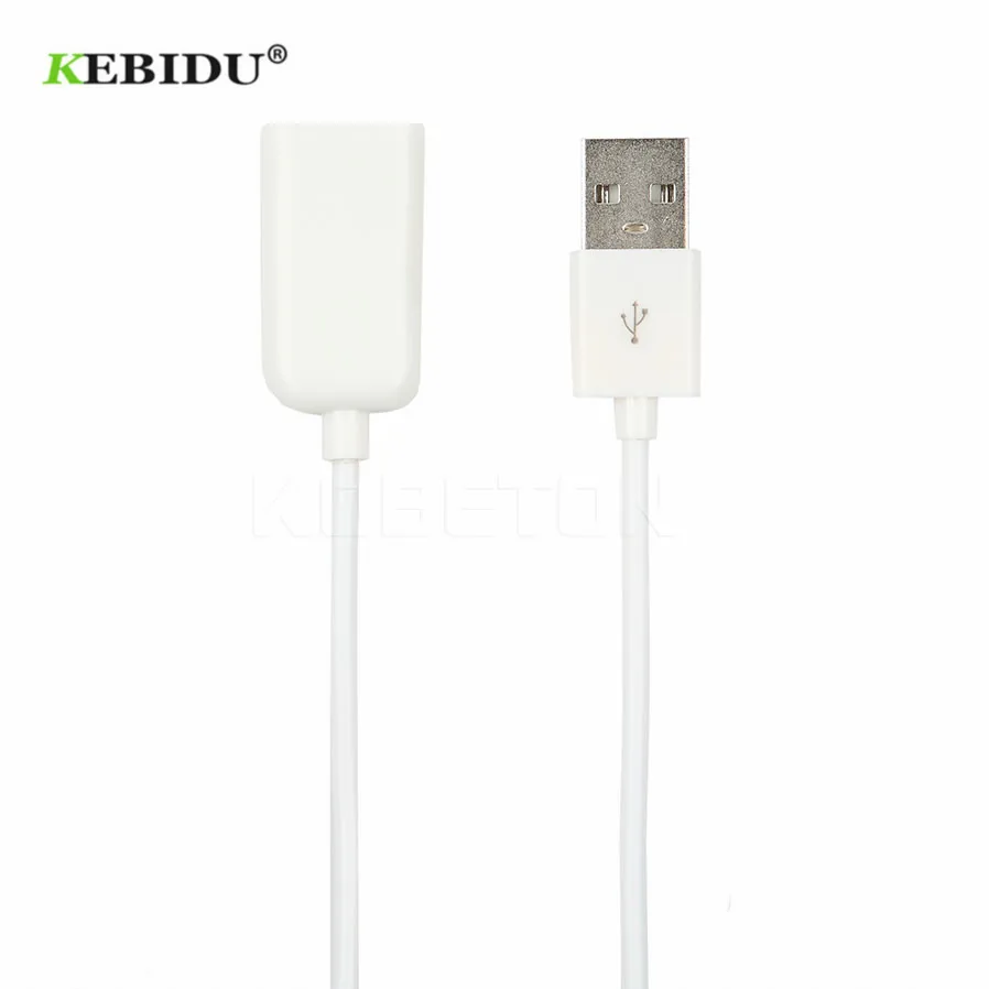 Удлинительный Кабель адаптер Kebidu из ПВХ USB 2 0 штырь гнездо|usb male to female|usb cable female maleusb
