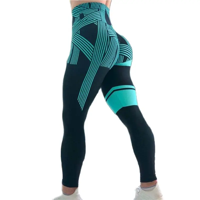 High Waist Leggings Ladies Digital 