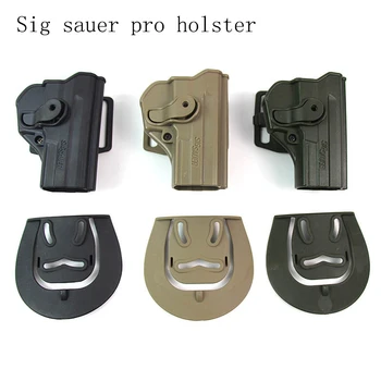 

Tactical Gun Holster for Sig Sauer Pro SP2022/SP2009 Pistol Case Molle CQC Strike Holster Platform Adapter Hunting accessories