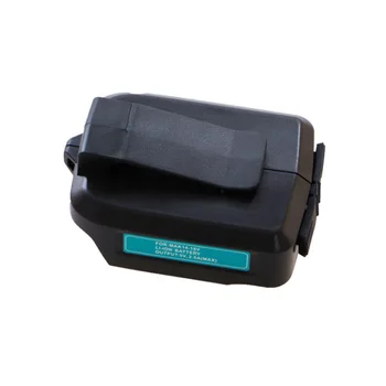 

Replacement Safe Converter ABS Practical Adapter Durable Battery Charger Twin USB Compact Power Tools For Makita Bl1830 Bl1840