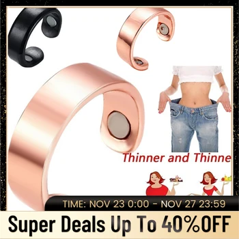 

Magnetic Slimming Rings Natural Fat Burning Slimming Ring Magnetic Stimulation Acupoint Burning Fat Slimming Body HealthCare