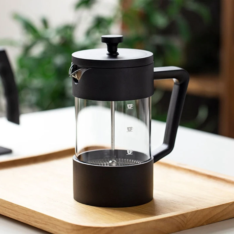 French Press Coffee Maker 1 Litre Glass 