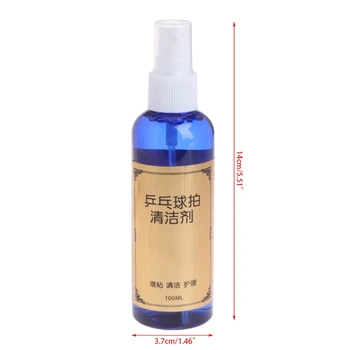 

100ml Cleaning Agent Cleaner For Table Tennis Pingpong Rubber Racket Bats
