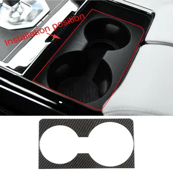 

Carbon fiber ABS Water Cup Holder Cover For Land Rover Range Rover Evoque 2020