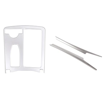 

Accessories Water Cup Holder Panel Gear Shift Panel Decorative Strip Frame for Mercedes Benz W204 W212 C180 C200