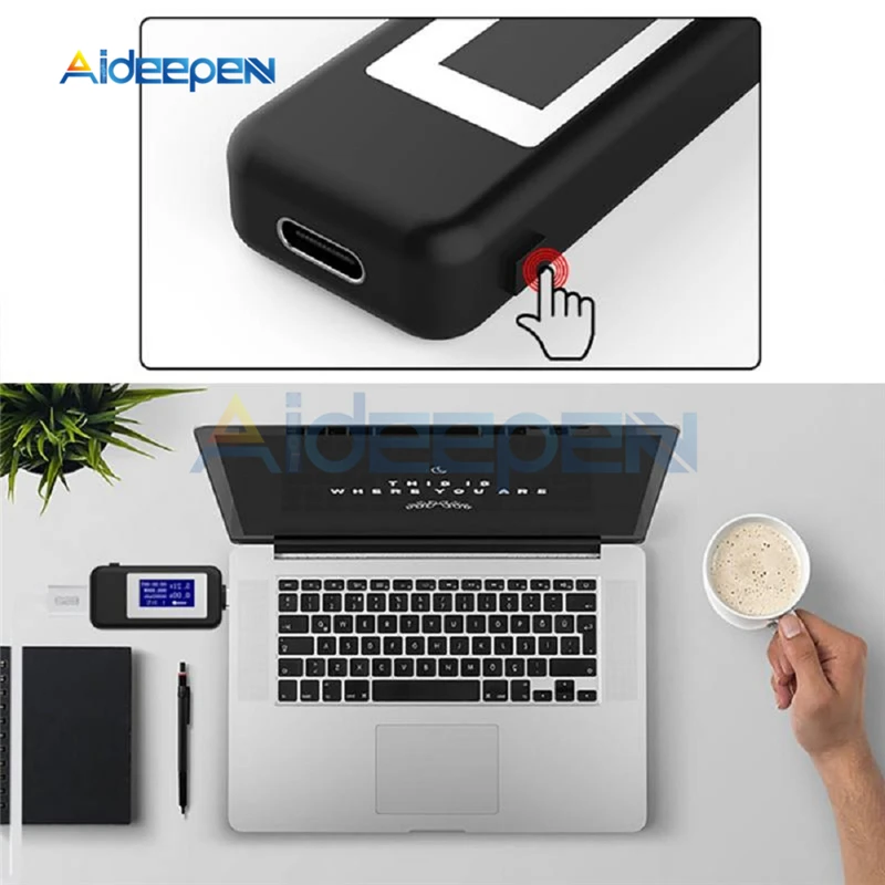 USB TYPE C lcd цифровой измеритель напряжения тока многофункциональный USB Тестер Вольтметр Амперметр детектор Банк питания зарядное устройство индикатор